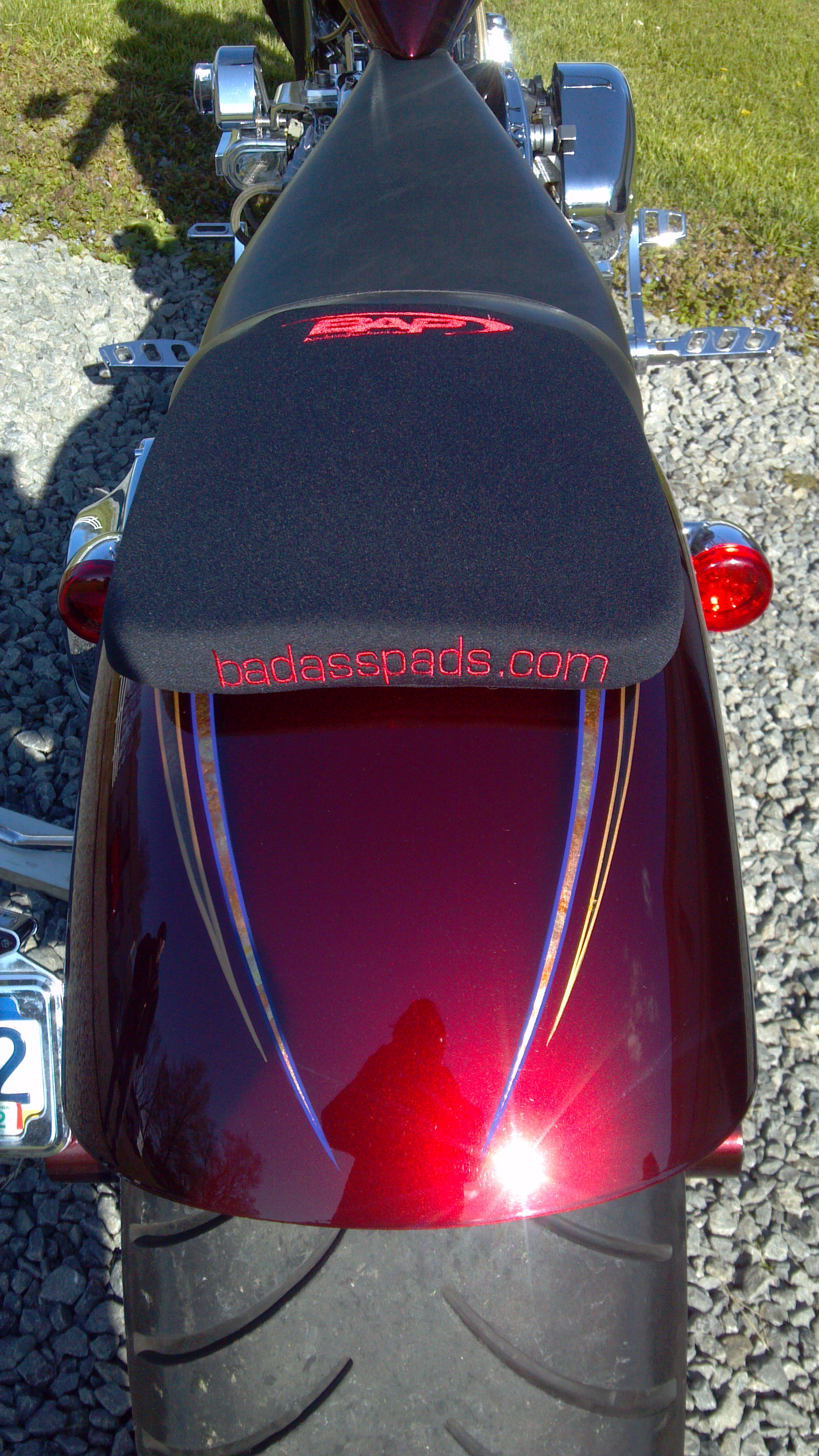 Rear Seat Cushion Pillion Pad Regular – Badass Moto